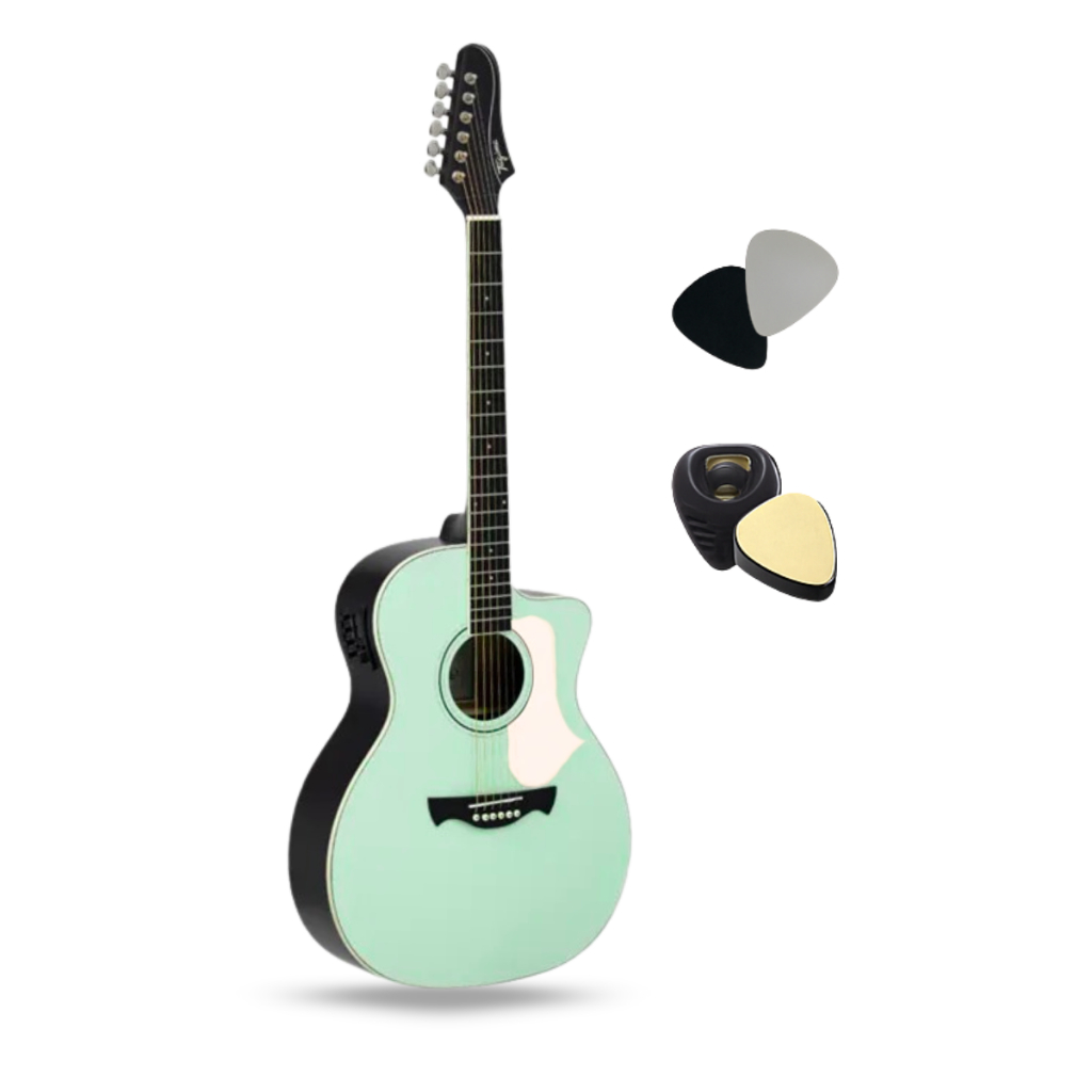 Violão Tagima Eletroacústico Rio Negro Techwood Grand Auditorium Porta Palheta em Oferta na Shopee