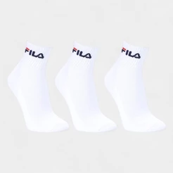 Kit Meia Fila Cano Médio Logo c/ 3 pares - Branco