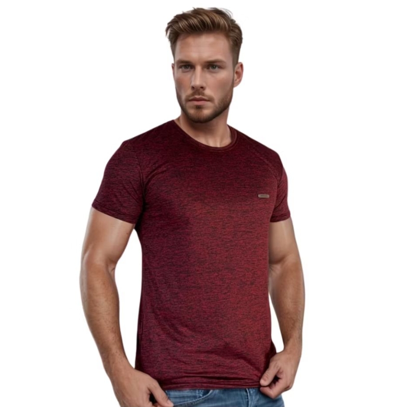Camisa Dry Fit Masculina Malha Fria Leve Confortável Treino Academia Corrida Respirável Verão