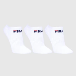 Kit Meia Fila Cano Curto Logo c/ 3 pares Original