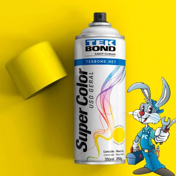Spray Tek Bond - Amarelo (USO GERAL) - cód 32399