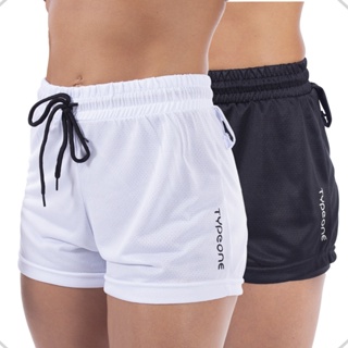 Kit 2 Shorts Fitness Duplo Feminino Duplos para Academia e Corrida Fitness Suplex Dry Fit em Oferta na Shopee