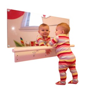 Espelho Montessoriano Criança Seguro Quarto Sala Decorativo em Oferta na Shopee