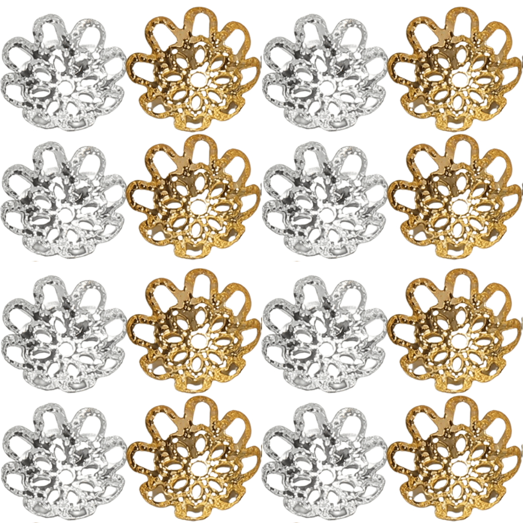 Tulipas Coroinhas 8mm Com Bijuteria Artesanatos Separador de Contas Entremeio em Oferta na Shopee