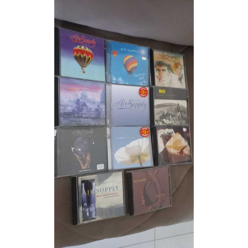 Cds Raros Air Supply The collection Vanishing race earth is.. forever love greatest songs the book of loveYours truly