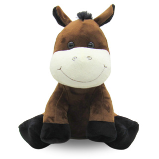 Cavalo de Pelúcia Fazendinha 25cm – Decoração Quarto Infantil e Bebê em Oferta na Shopee