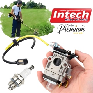 Carburador Mangueira e Vela Para Roçadeira Intech Machine SKIM4200/5500/4300/5100/ Multifuncionais em Oferta na Shopee