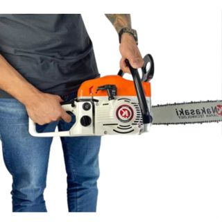 Motosserra a Gasolina Profissional 78cc Nakasaki Sabre 22” 55cm Corte Madeira Floresta em Oferta na Shopee
