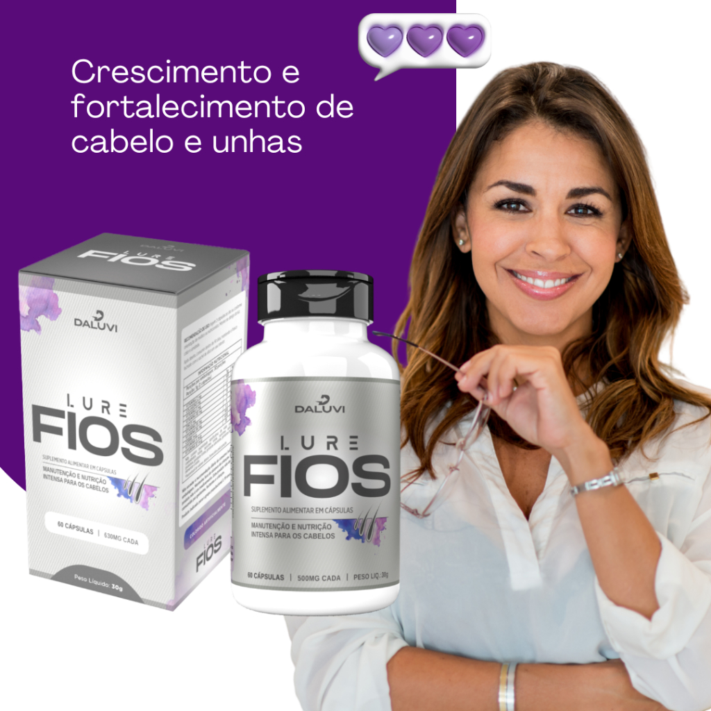 Lurefios | Biotina Premium | Cabelos e Unhas