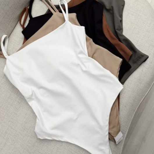 Body Alça Fina Elegante Trend Suplex Confort P ao G3 em Oferta na Shopee