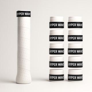 Kit 10un Overgrip Grip para Raquete Tenis  Branco Grip  Beach Tennis  badminton paddle tenis