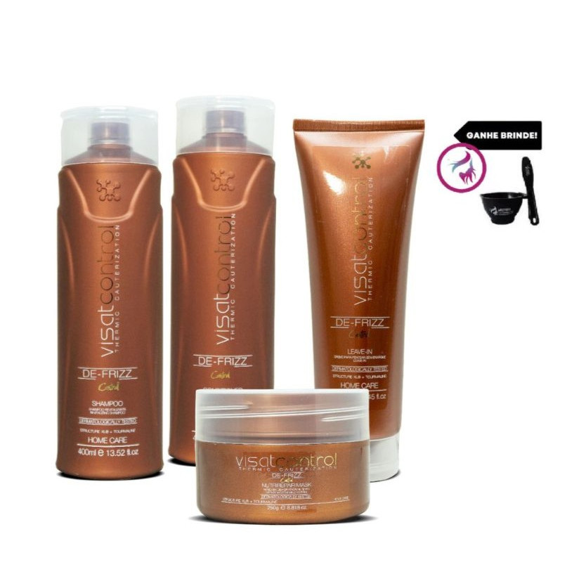 Kit Manutenção Visat Control 400 ml - Visat Hair