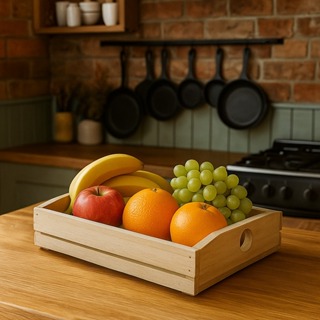 Caixote De Madeira Pinus Caixa Presente Cesto Fruta Para Decoração Diversos Tamanhos em Oferta na Shopee