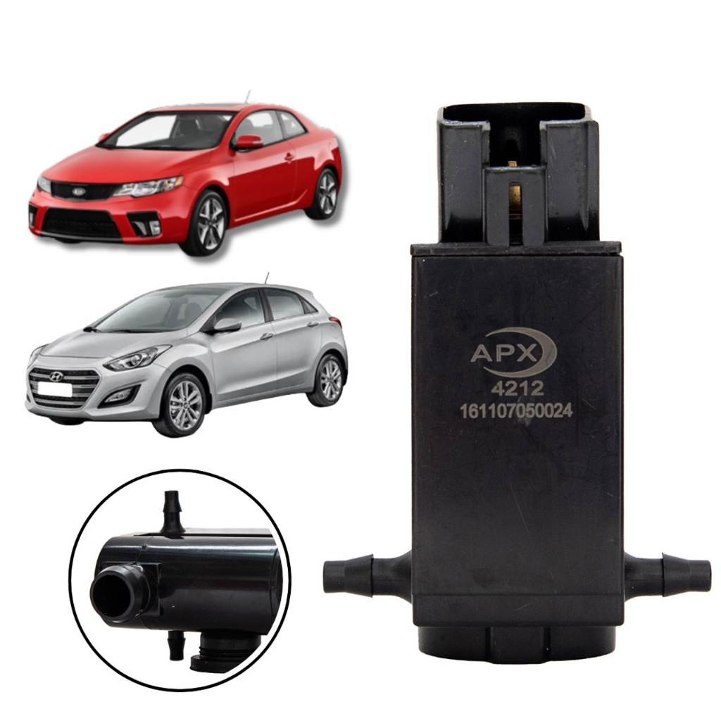 ELETROBOMBA 12V P/ RESERVATÓRIO DO PARA-BRISA HYUNDAI I30 2009/ KIA CERATO em Oferta na Shopee