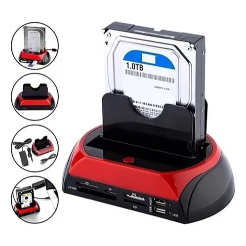 HD ALL IN 1 HDD DOCKING USB 2.0 / 3.0 SATA BACKUP E LEITOR