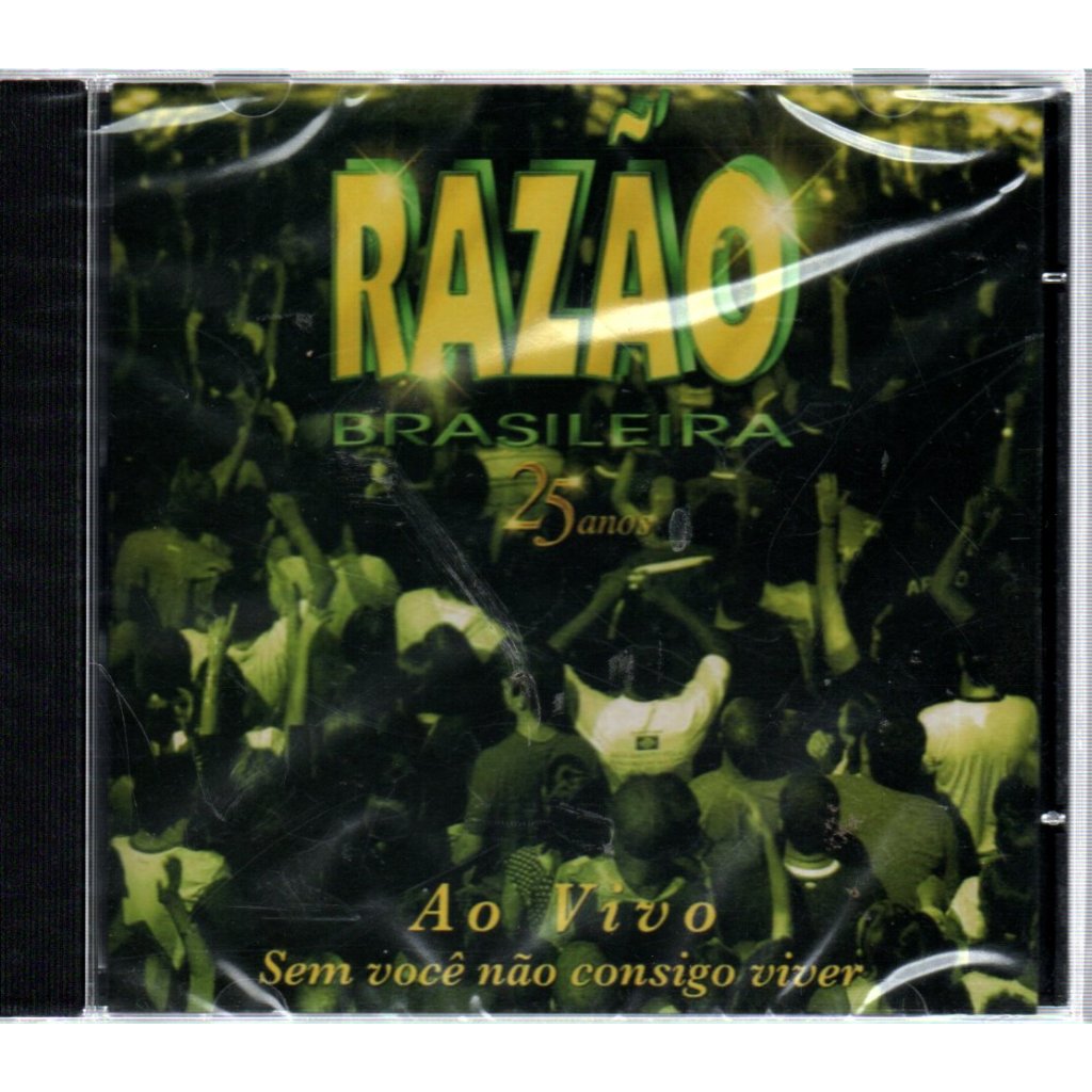 CD RAZÃO BRASILEIRA – AO VIVO SEM VOCE NÃO CONSIGO VIVER ( LACRADO )