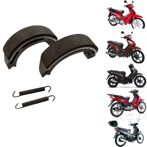 Lona De Freio Sapata traseira Patim freio Shineray Jet Sport Phoenix Gold 50cc Trax Star Marva Ufo