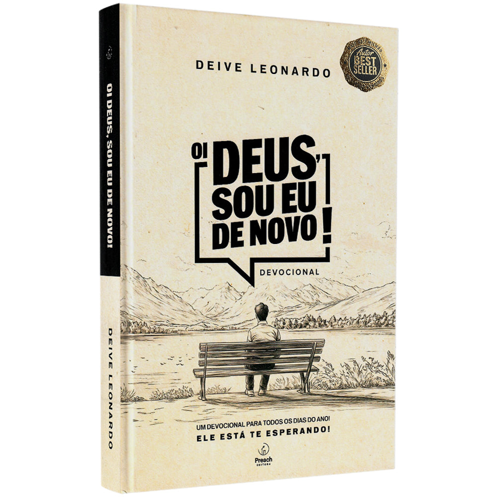 Oi Deus, Sou Eu de Novo | Deive Leonardo | CAPA DURA em Oferta na Shopee