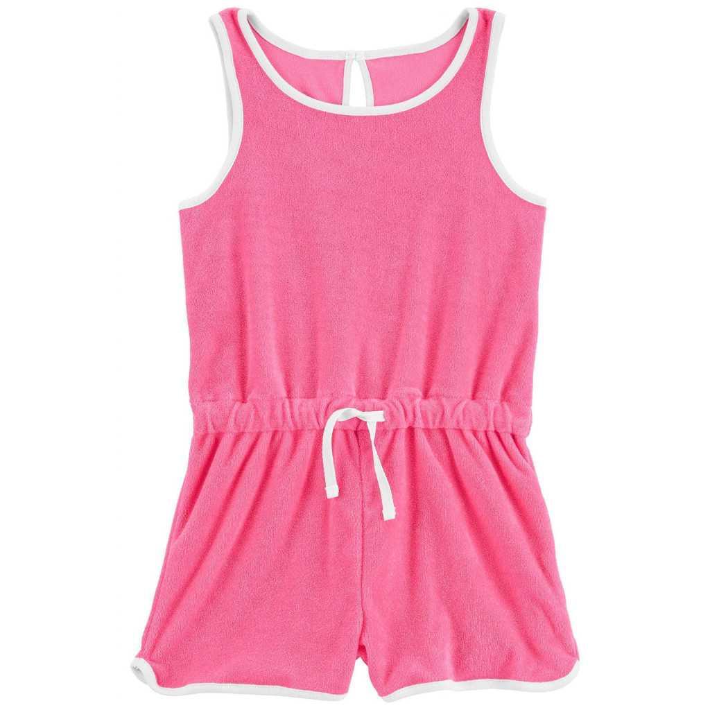 Macacão verão infantil atoalhado menina Carters 7, 8 a 10 anos - importado - original