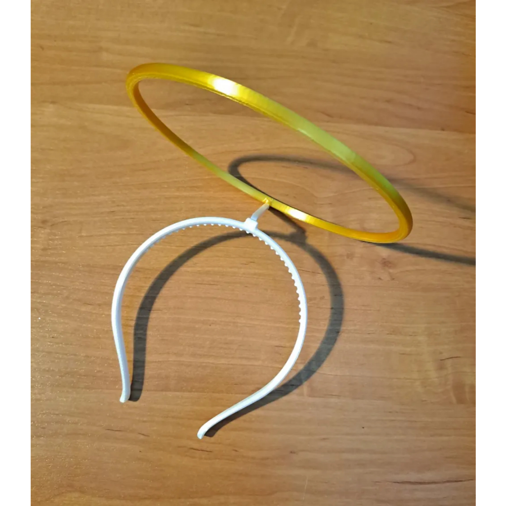 Tiara Com Auréola 3D Acessório de Cabelo - Decoração Fantasia Tiara Cabelo etc