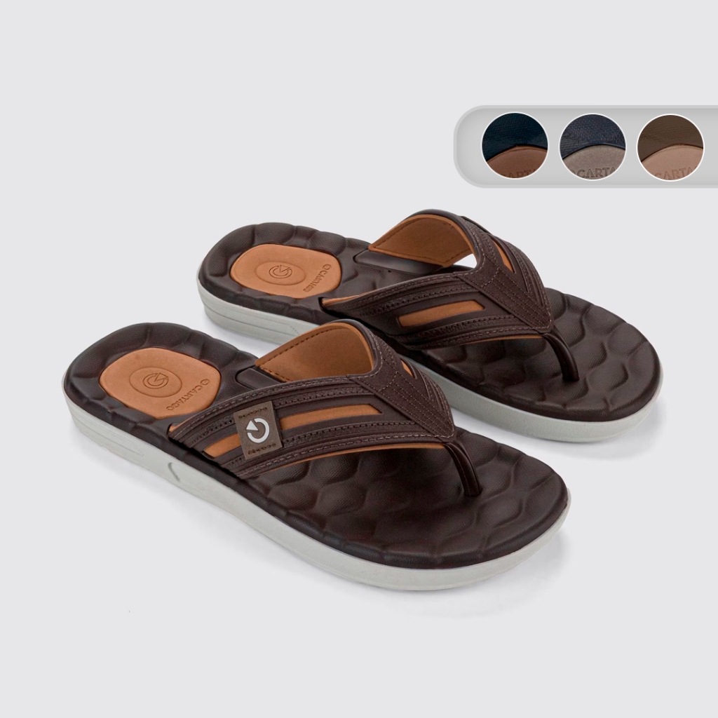 Chinelo Masculino Egeu IV Dedo Cartago 12530 em Oferta na Shopee