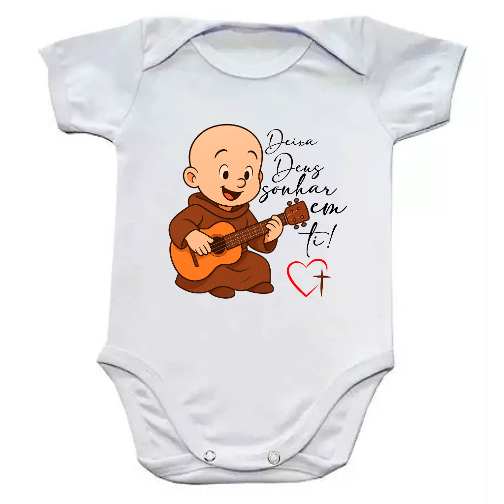 Body bebê - Frei Gilson em Oferta na Shopee