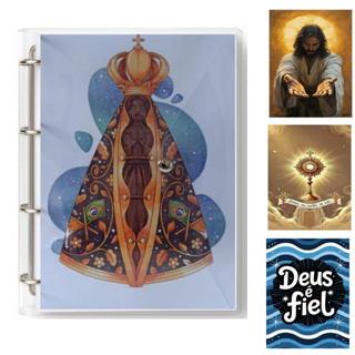Fichário Caderno Universitário Jesus Católico Religião Adoração Escolha Sua Capa em Oferta na Shopee