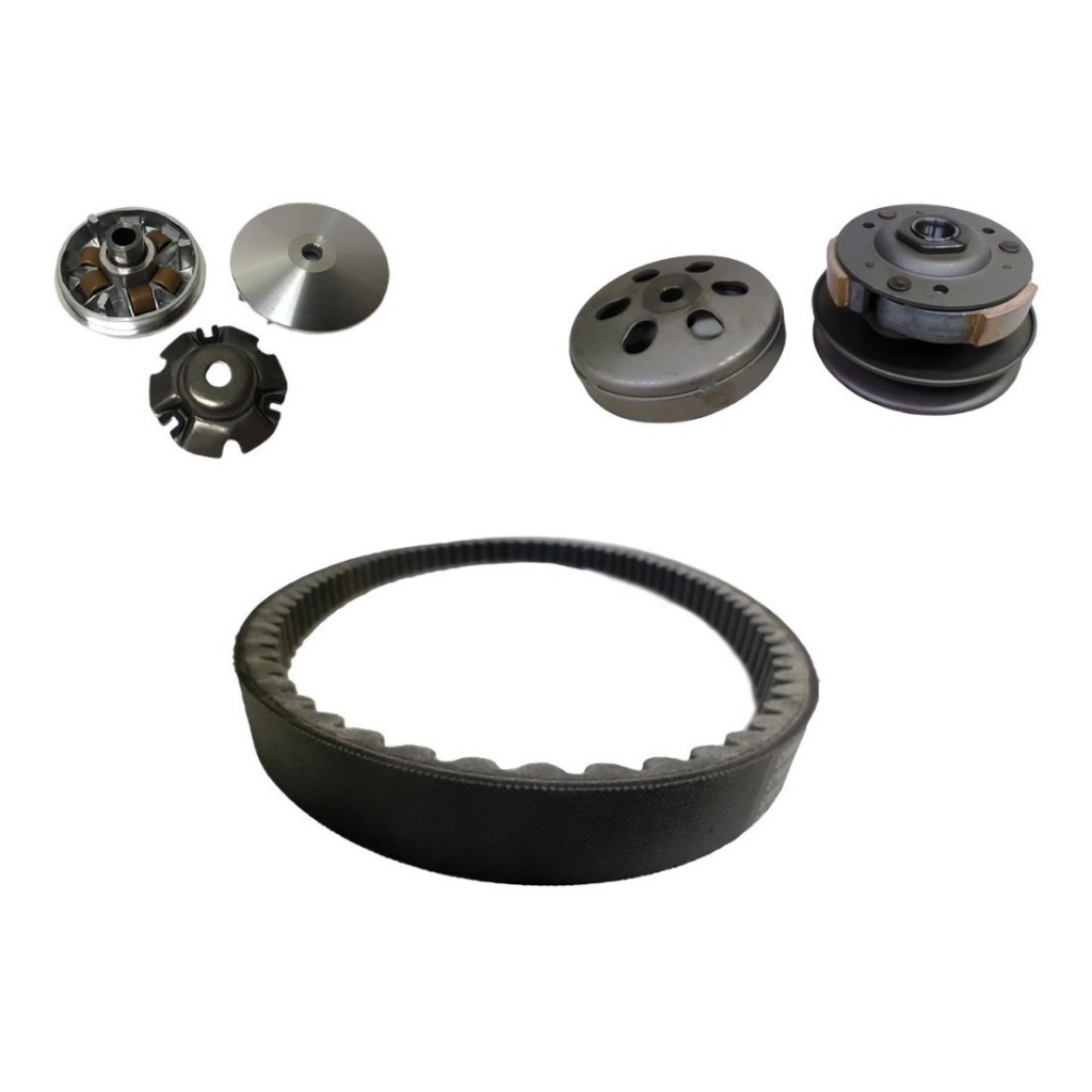 Kit Embreagem Diant. Tras. E Correia Scooter Velvet 150 Motorino