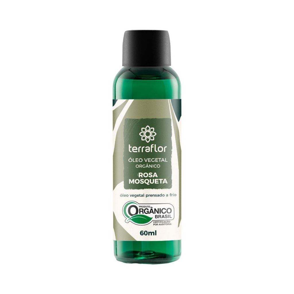 Óleo Vegetal Rosa Mosqueta Rosa Rubiginosa Terra Flor Orgânico 60ml