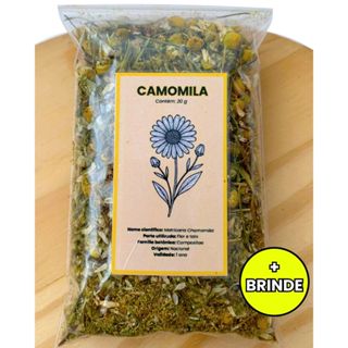 Camomila Nacional - Matricaria Chamomilla 20g em Oferta na Shopee