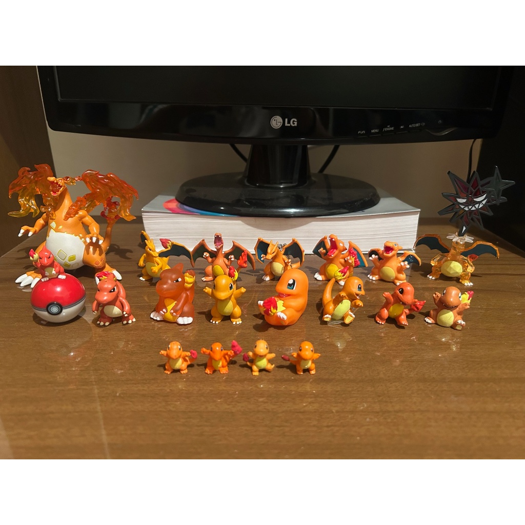 Bonecos Figure Pokemon - Charmander, Charmeleon e Charizard - Kanto em Oferta na Shopee