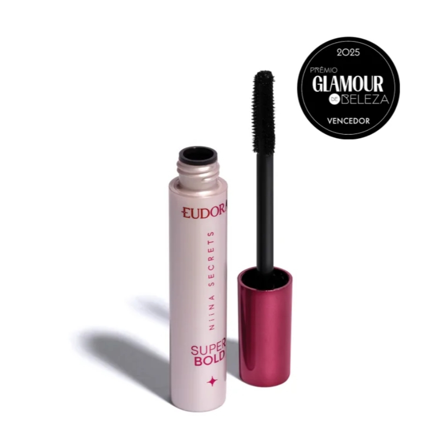 Máscara para Cílios Super Bold Eudora Niina Secrets 10g