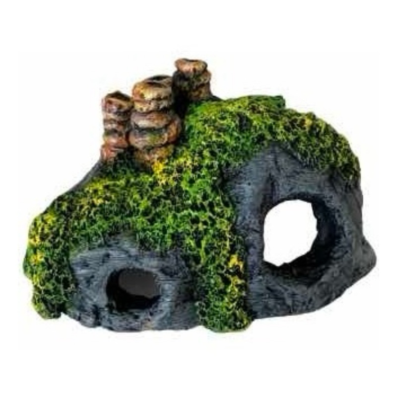 Enfeite Aquário Gruta Nemo E Toca Betta De Resina em Oferta na Shopee