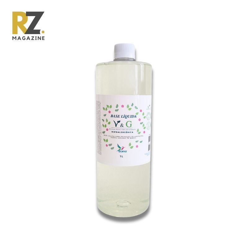 Base Sabonete Líquido Pronta Hipoalergênica Transparente p/ Sabonete e Shampoo - Quimiz V&G - 1Litro