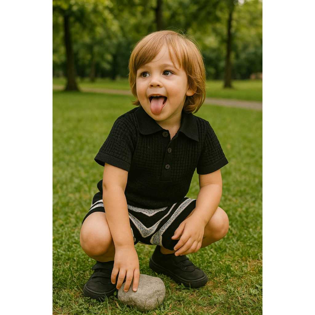 Camisa Gola Polo Infantil Masculina- Tamanho 02 ao 12 Conforto e Estilo em Oferta na Shopee