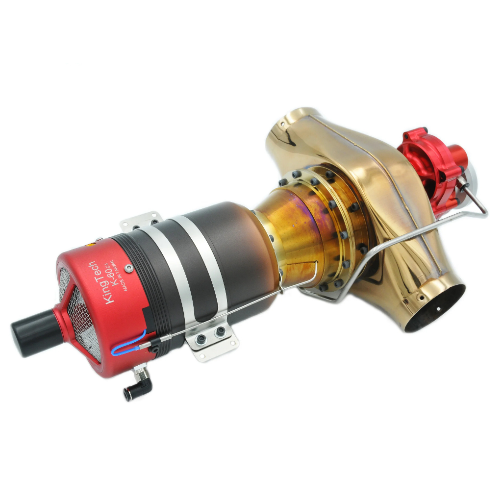Motor Turbina Kingtech K-60TPG4+ TURBOPROP para Aeromodelo
