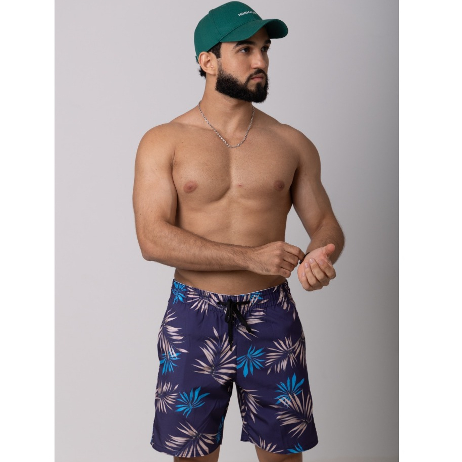 Short Masculino Tactel com Elastano Praia Academia Treino Corrida Passeio Surf  P/M/G/GG em Oferta na Shopee