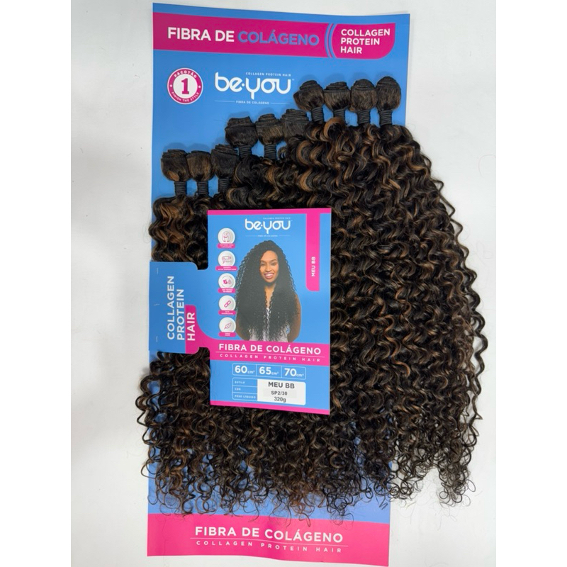Cabelo Fibra De Colágeno Be.you Modelo Meu Bb (320g)