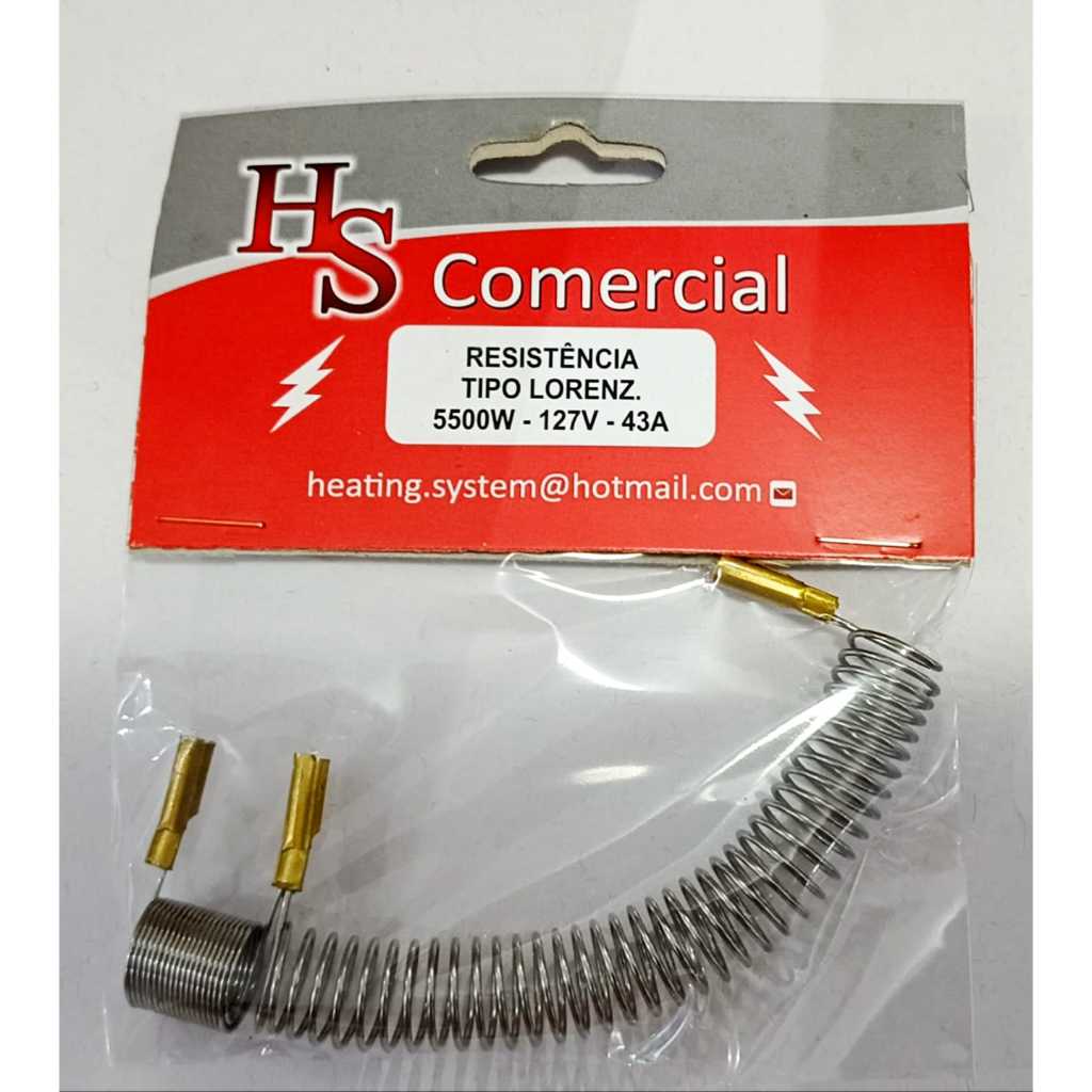 Resistência p/Chuveiro Maxi Ducha Lorenzetti 127V -43A da HS Comercial