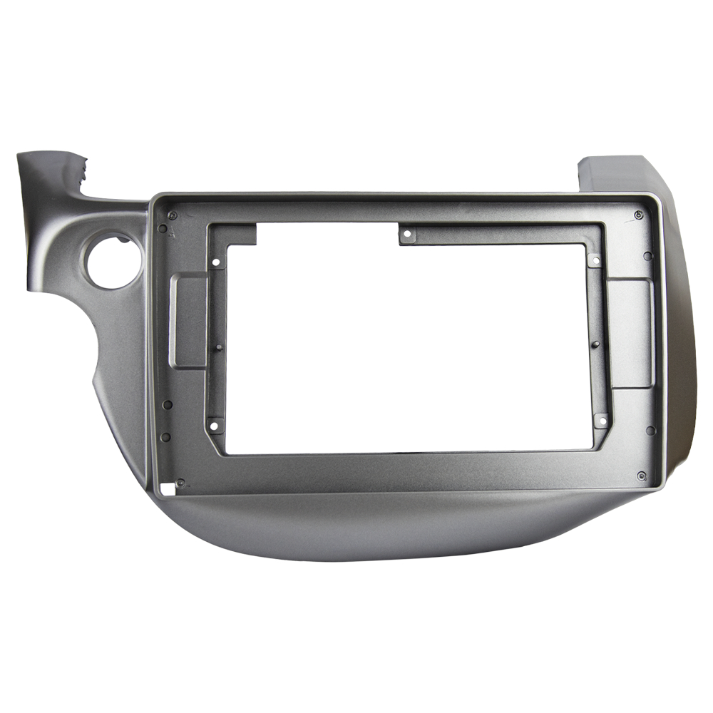 Moldura 10 Polegadas Honda Fit 2008 2009 2010 A 2014 Painel Multimídia 2din CInza Alto Acabamento em Oferta na Shopee