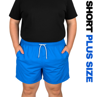 Short PLUS SIZE Masculino Leve Confortável Tactel Premium em Oferta na Shopee