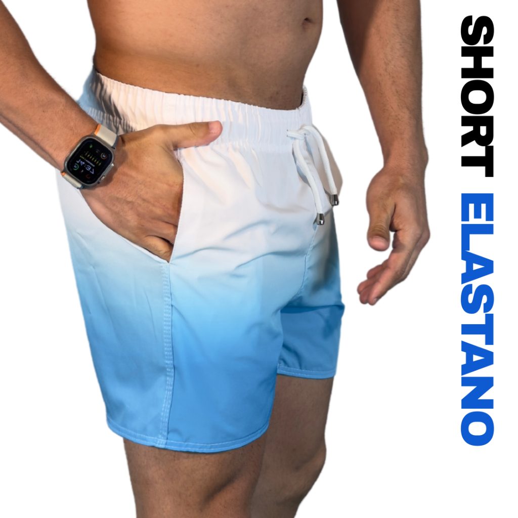 Bermuda ELASTANO Masculina Tactel Premium em Oferta na Shopee