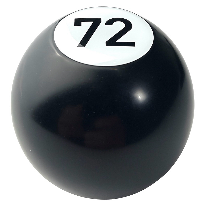 bola de Câmbio Fusca 1972 ( 72 ) 54mm Brasília Bola sinuca Manopla para Rosca M12 ou 12mm
