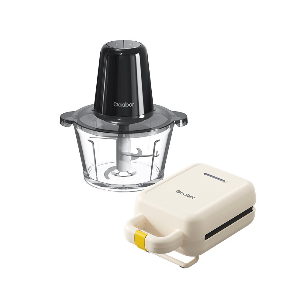 [Venda em Conjunto] Gaabor Moedor de Carne 2L MG-15M02A Cozinha Conveniente Exclusiva + Sanduicheira Elétrica SM60M em Oferta na Shopee