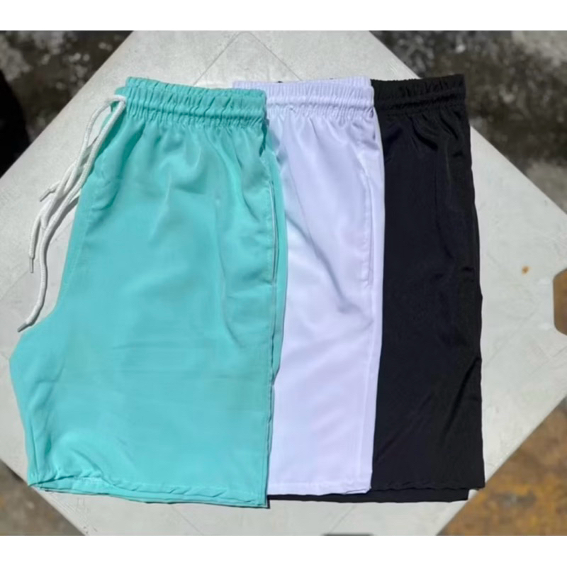 KIT com 3 Bermudas Shorts Elastano LANÇAMENTO 2025! | Academia Corrida Treino Praia Viagem Fitness