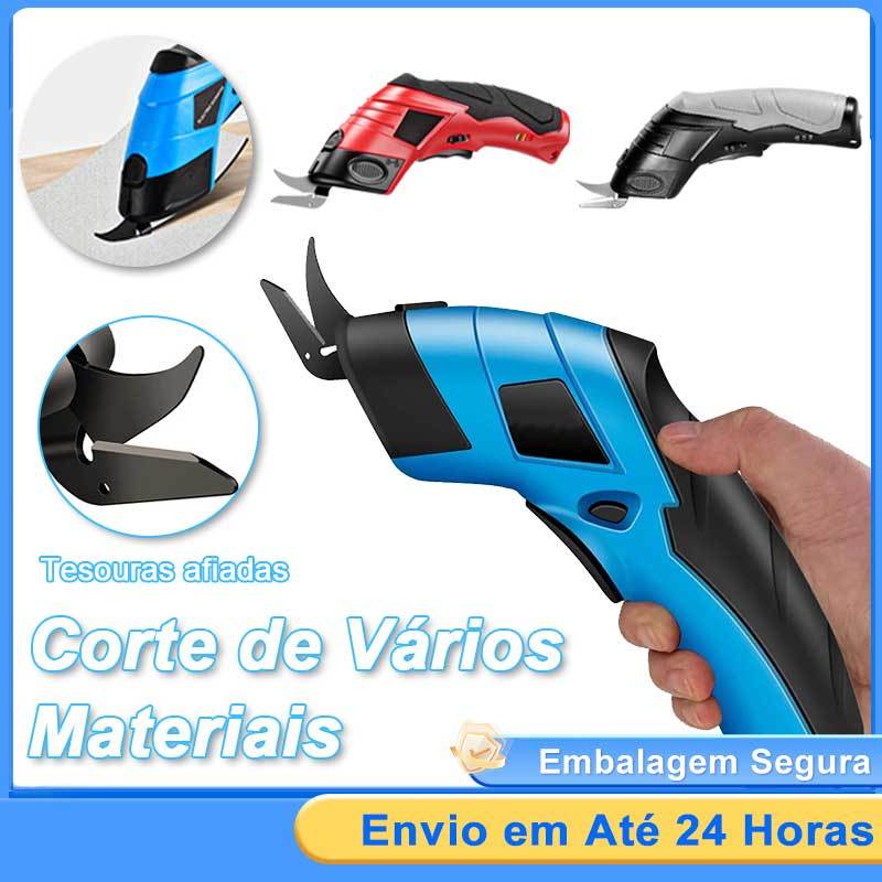 Tesoura De Tecido Sem Fio De Elétrica Portátil De Papelão Recarregável Para Papel Artesanal Carpete em Oferta na Shopee