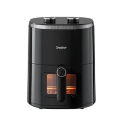 Gaabor Air Fryer Sem Óleo 4,2L Duo Analógica com Janela e Visor Transparente AF-45M02A