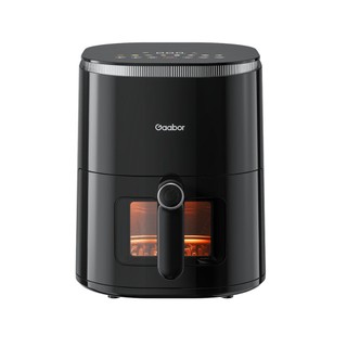 Gaabor Air Fryer Elétrica 4,2L Queimador Duplo com Touch e Visor Transparente Timer Antiaderente AF-45T02A