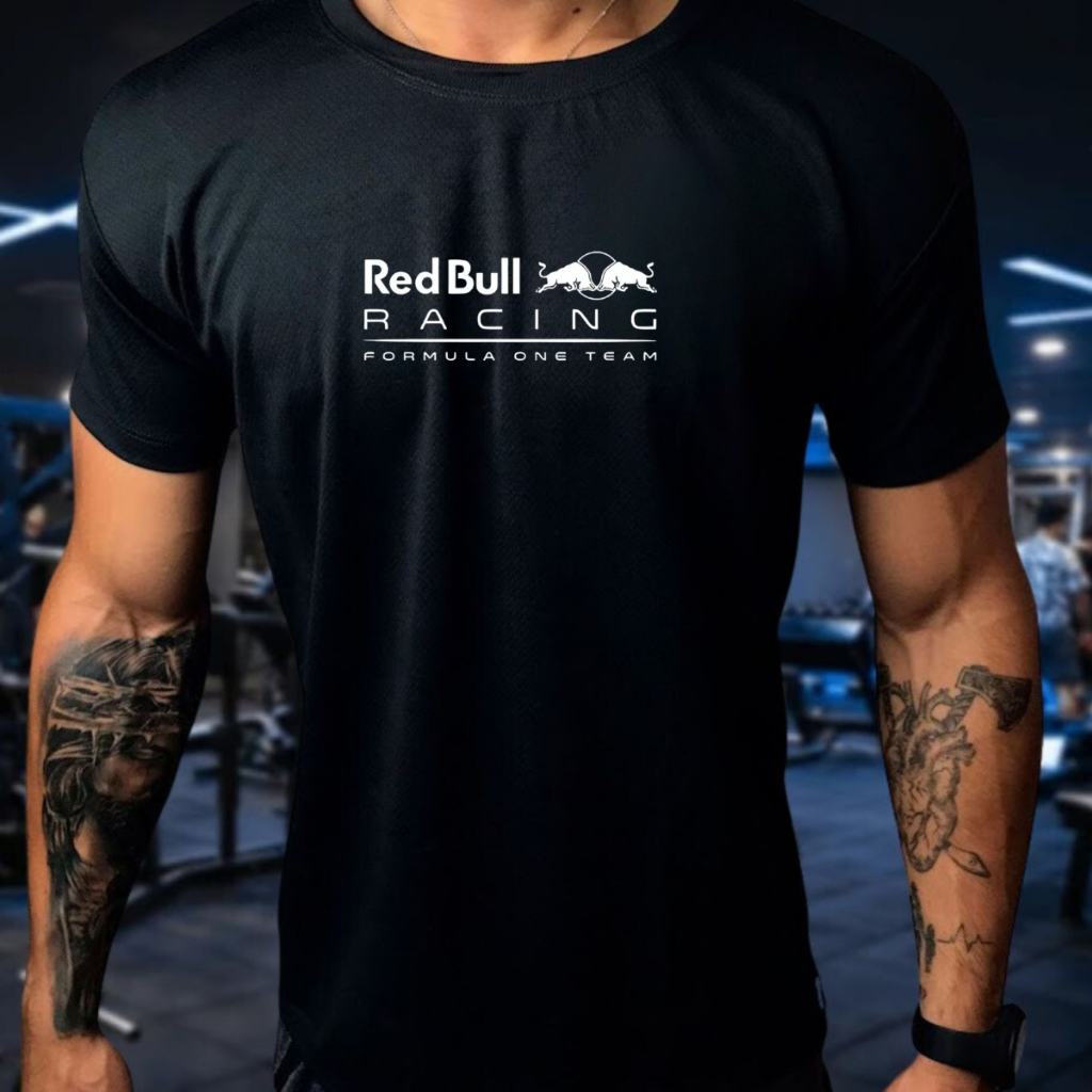 Camisa Dry Fit  Masculina - REDBULL 03 - Corrida, Academia CrossFit, Ideal Para Treinos Intensos em Oferta na Shopee