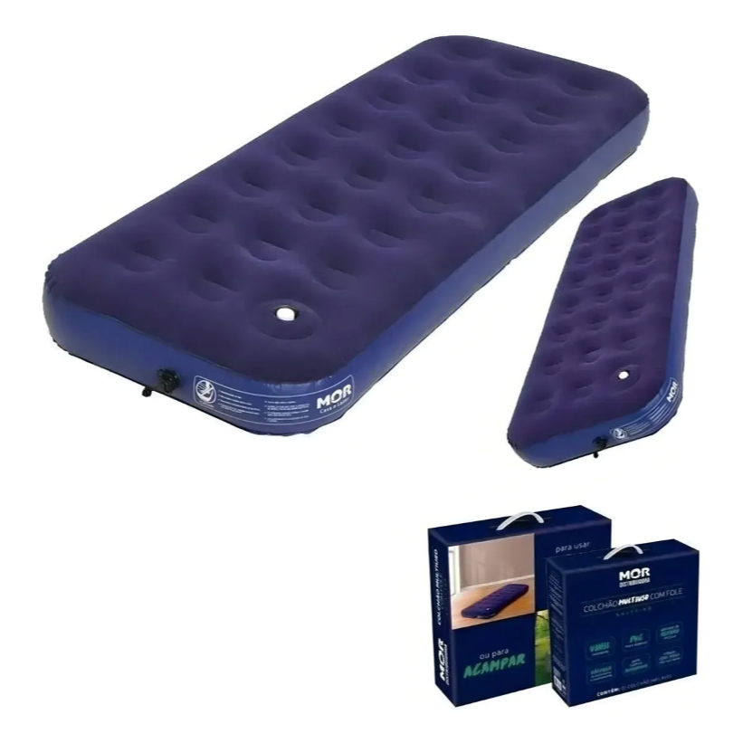 Colchão I Lavel Solteiro Multiuso Mor I Lador Embutido Kit Reparo